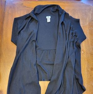 Women's Worthington Short Sleeve Cardigan Jacket - Size XL